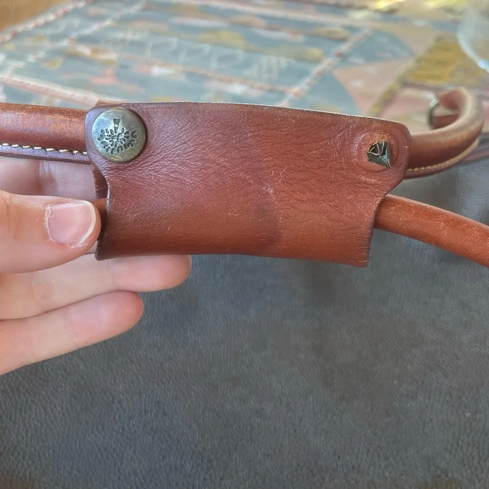Rare Vintage Mulberry 2 wheel rolling carryon duffle bag